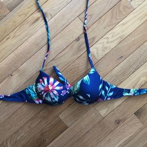 Shein Floral Bikini Top